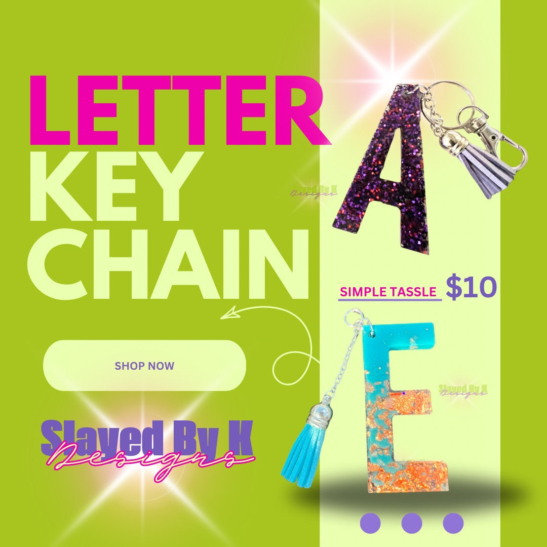 Letter Key Chains