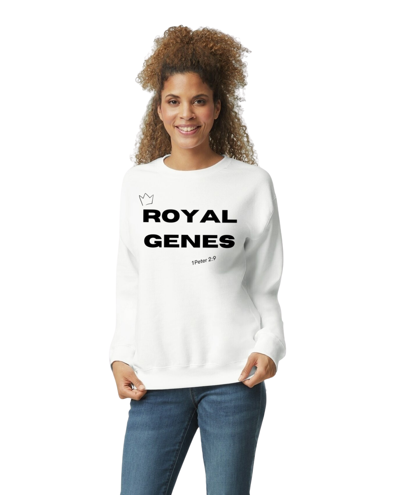 Crew Neck Royal Gene Seatshirt