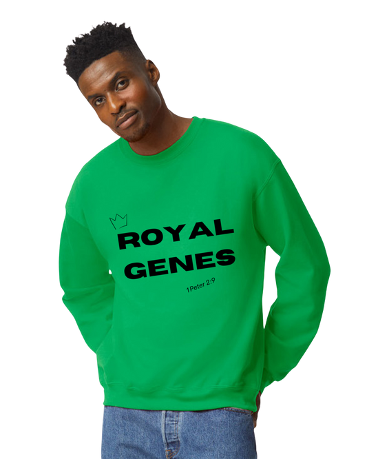 Crew Neck Royal Gene Seatshirt